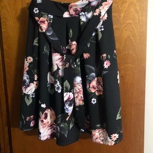Floral skirt
